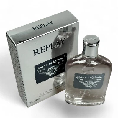 Replay Jeans Original for Him Eau de Toilette Spray 75ml - Bild 1 von 4