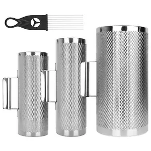 Guiro de Metal con Raspador Acero Inoxidable Instrumento de Percusión Latina Multitamaños - Imagen 1 de 17