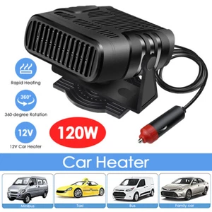 Portable Car Vehicle Heater Fan Ceramic Heating Defroster Demister DC 12V - Picture 1 of 26