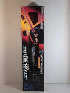 Star Wars Power of the Force Darth Vader Electronic Lightsaber 1996 Kenner NEW - Picture 1 of 7