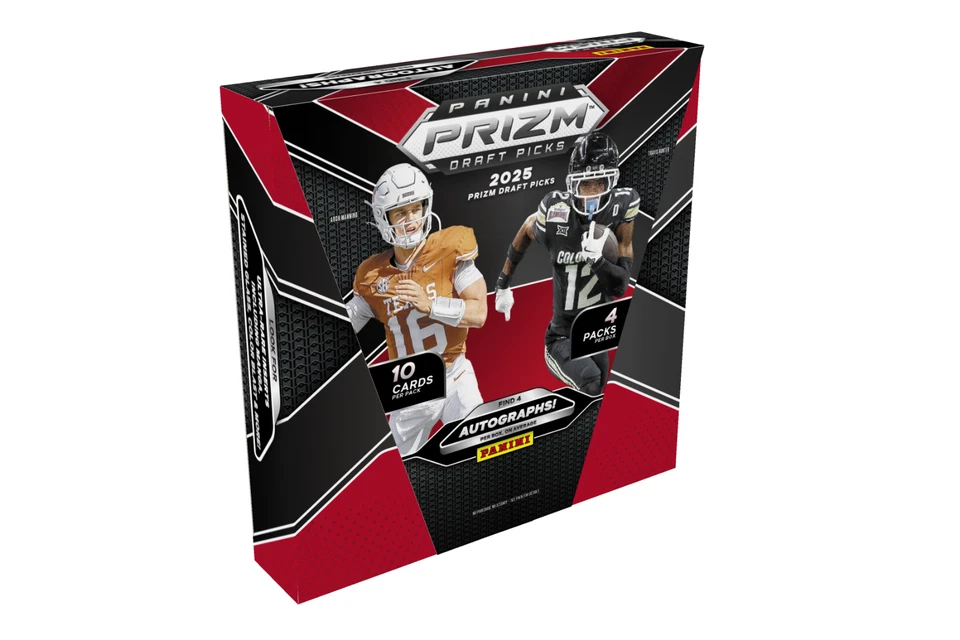 Caja de pasatiempos de fútbol americano Panini Prizm 2025 selecciones del draft Foto 1 de 1