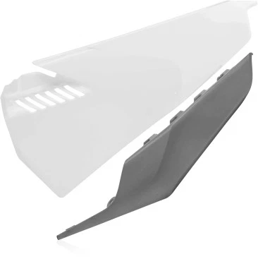 Paneles laterales Acerbis - blanco/gris moto moto 2791621039 27916-21039 Foto 1 de 4
