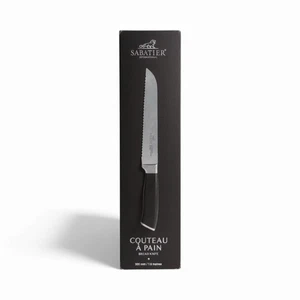 SABATIER Brotmesser mit Wellenschliff Küchenmesser Kochmesser 34 cm Edelstahl - Bild 1 von 4