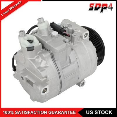 Compresor y embrague de aire acondicionado para Mercedes-Benz S550 CL550 2007-2008 2009 Foto 1 de 4