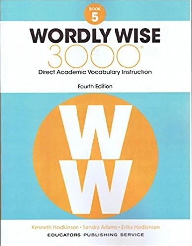 WORDLY WISE, GRADE 5 By Kenneth Hodkinson *Excellent Condition* - Image 1 of 1