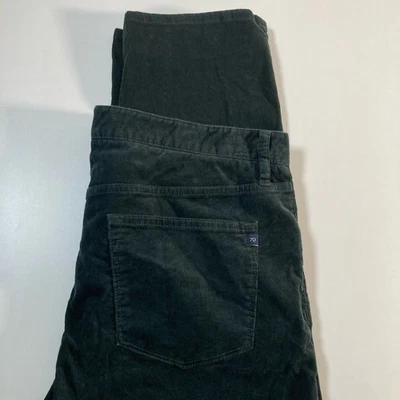 Pantalones de pana 7 diamantes 37x34 Clifton ajustados rectos 5 bolsillos verde (etiqueta 36x34) Foto 1 de 4