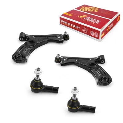 Front Lower Control Arm & Outer Tie Rod End Kit for 2012-2020 Chevrolet Sonic - Image 1 of 4