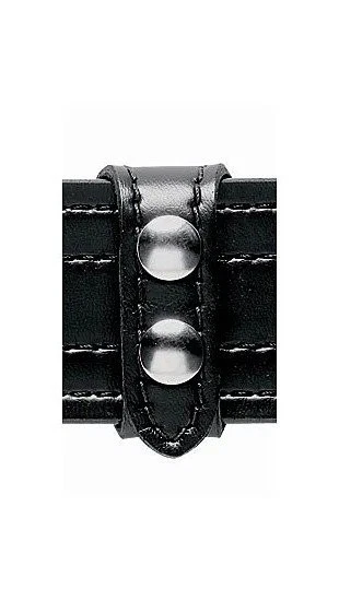 Safariland 63 Slotted Belt Keeper 1.75" Black Snap Nylon Look 4 Pack - 1119690