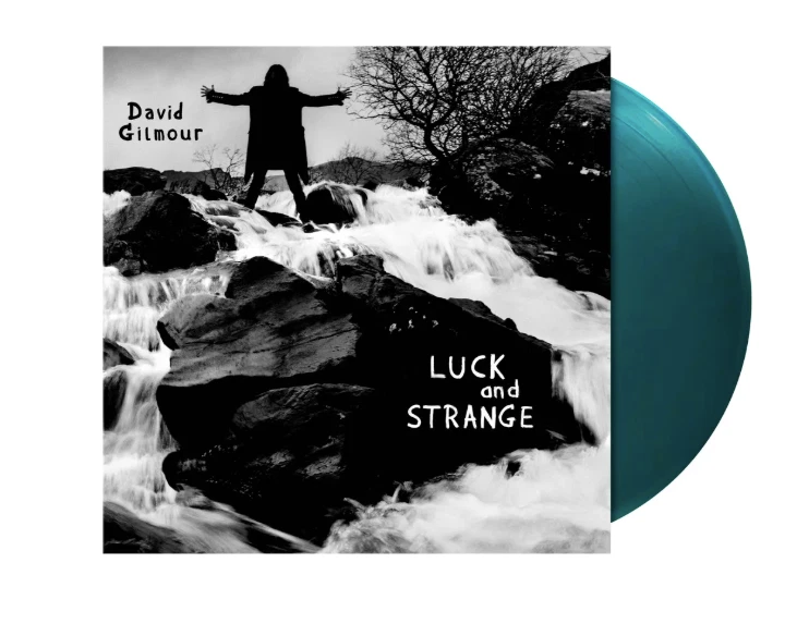 David Gilmour - Luck and Strange (Exclusive, Translucent Sea Blue Vinyl LP) USED - Image 1 of 1