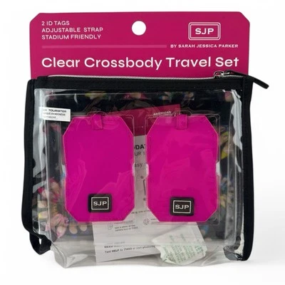 SJP by Sarah Jessica Parker Clear Crossbody Travel Set Brand New!  - Image 1 of 4