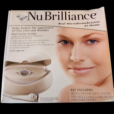 NUBRILLIANCE REAL MICRODERMABRASION AT HOME Diamond Tips Exfoliating Skincare - Image 1 of 2