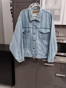 Vintage Wrangler Hero Herren Denim Trucker Jacke Größe 3XL - Bild 1 von 4