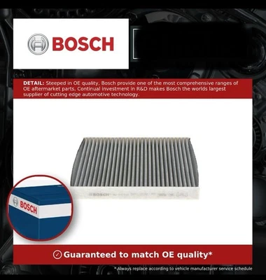 Pollen / Cabin Filter 1987432543 Bosch 5Q0819653 JZW819653G 2571990 65619100002 - Image 1 of 2