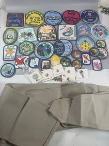 Vintage Pfadfinder Patch & Pin Lot + Schärpe - 35+ Artikel USA - Bild 1 von 8