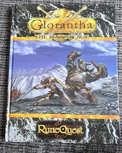 Runequest Glorantha The Second Age Campaign Setting for RuneQuest Hardback Vgc - Picture 1 of 7