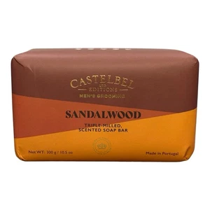 Jumbo 10,5 Unzen Castelbel Herren Sandelholz Duft dreifach gemahlen Seife Bars Portugal - Bild 1 von 12