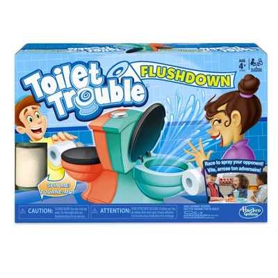 Toilet Trouble Flushdown Game Fast Paced Fun for Kids Ages 4 and Up - Image 1 of 4