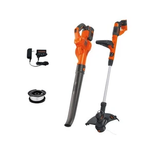 BLACK+DECKER 40V MAX* Lithium String Trimmer/Sweeper Combo Kit - LCC340C - Picture 1 of 19