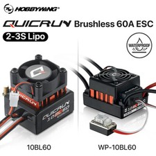 HobbyWing QuicRun 10BL60 Sensored 60A ESC for RC 1/10 Drift Trucks Buggy Cars