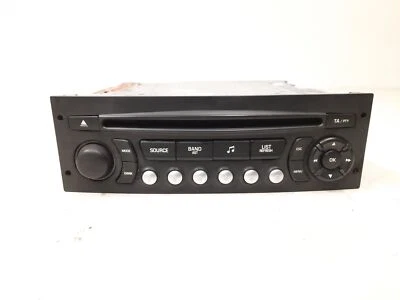 Autoradio CD-Radio mit Radioanlage Peugeot 207 Citroen C3 96639793XT Siemens - Bild 1 von 4