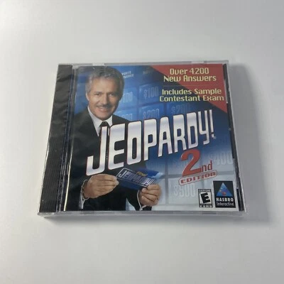 JEOPARDY 2nd Edition- Windows 95/98 CD-ROM Hasbro Interactive Brand New - Image 1 of 3