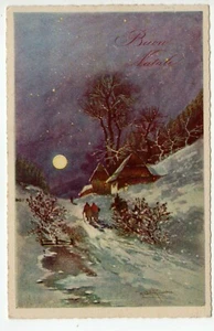 Cartolina epoca. Buon Natale.  N.V. - Picture 1 of 3