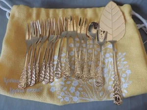 KW.N Rostfrei 12 small forks- 1 serving spatula- 2 small spoons - Picture 1 of 16