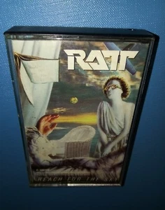 Ratt, Reach For The Sky, 1988 PLAYTESTED CASSETTE VG, INLAY GOOD - Picture 1 of 1