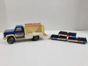 Vintage Pressstahl Tonka Pepsi Cola Lieferwagen mit Flaschenregalen - Bild 1 von 15