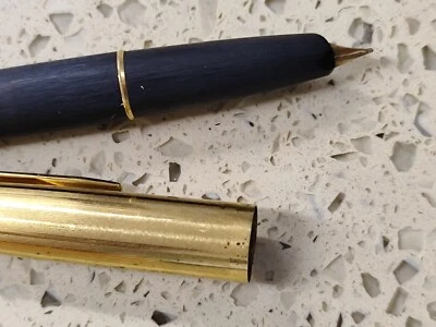 Aurora Archivi Storici 复古 14K 笔尖喷泉黑色 ain 笔 20 世纪 60 年代 — 第 1/4 张图片