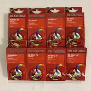 8PK New BK/C/M/Y/PC/PM/GY/LGY Ink Cartridge For Canon CLI42 CLI-42 PIXMA Pro-100 - Picture 1 of 1