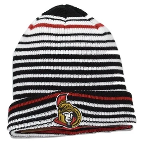 Ottawa Senators Fanatics NHL Hockey Iconic Layer Core Cuffed Knit Winter Hat  - Picture 1 of 2