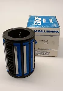 SKF LBAR-60-2LS Linear Bearing 60mm ID Slide Bushing LBAR60-2LS / LB60 - Picture 1 of 6