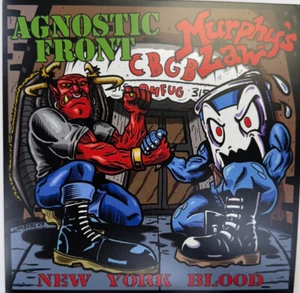 Agnostic Front Murphy’s Law New York Blood 7” red Vinyl rot 45t - Bild 1 von 4