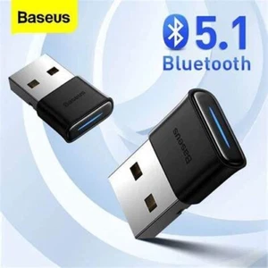 Baseus BA04 USB Bluetooth Adapter 5.1 5.0 Audio Receiver Transmitter PC Wireles - Picture 1 of 15