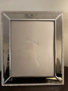 NANETTE LAPORE 8 X 10 RHINESTONES AND MIRROR PICTURE FRAME - Picture 1 of 5