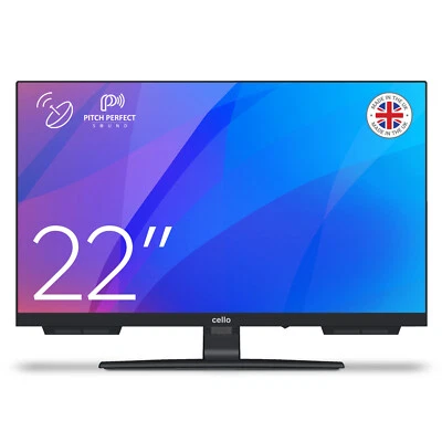 Cello C2224SH 22"  inch Full HD LED TV. Freeview . EASY OPERATION & GREAT SOUND - Image 1 of 4