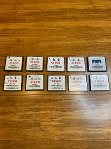 Cisco 256MB CF Compact Flash Memory Card 1800 1841 2811 2821 2851 3800 Router - Photo 1/4