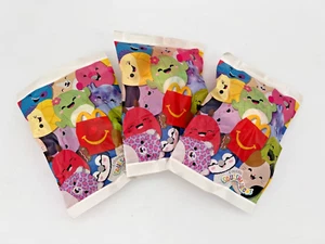2025 McDonald's Squishmallows Happy Meal Toys (Set of 3) New & Unopened - Foto 1 di 2