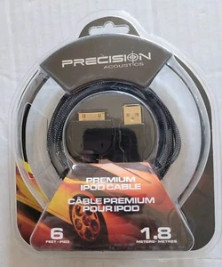 Precision Acoustics Premium iPod Cable 6 Ft (PA6i) - Bild 1 von 9