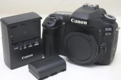 Canon EOS 80D 24.2MP Digital SLR Camera Body Canon EOS 80D - Image 1 of 4