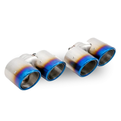 Puntas de tubo de escape acabado quemado ajuste directo Porsche 911 997 Carrera Gen 1 y Gen 2 Foto 1 de 4