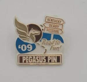 Kentucky Derby Festival Pegasus Pin 2009 Rose Gold Version  - Picture 1 of 2