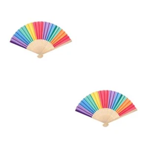 Folding Fan Performance Decoration Accessories Women - Picture 1 of 12