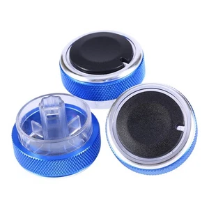 Car 3pcs/Set Car AC Knob Aluminum Alloy Air Conditioning Heat Control Switch - Picture 1 of 3