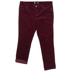 Kut From The Kloth Catherine Corduroy Boyfriend Corduroy Pants Size 16 - Picture 1 of 9