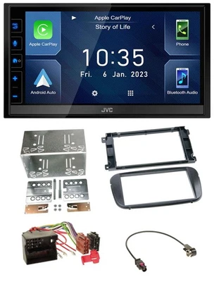 JVC DAB Bluetooth MP3 USB 2DIN Autoradio für Ford C-Max Galaxy Focus ab 2007 Pro - Bild 1 von 4