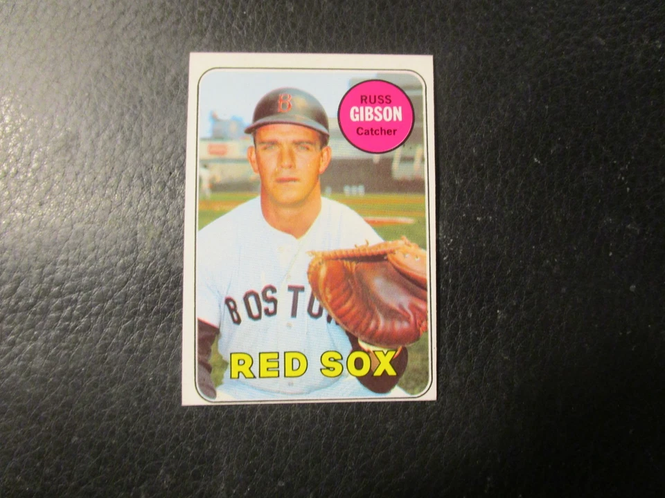 1969   TOPPS #89 RUSS GIBSON  RED SOX      EXMT - Image 1 of 1