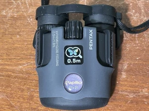 PENTAX Binoculars Papilio Porro Prism 8.5 x 21 Close-Focusing to 1.6 ft w/ Strap - Picture 1 of 8