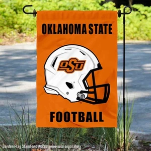 OSU Cowboys Football Helmet Garden Yard Banner - Picture 1 of 5
